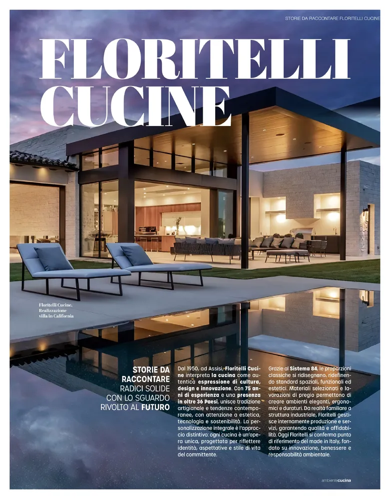 Ambiente Cucina per Floritelli 2025